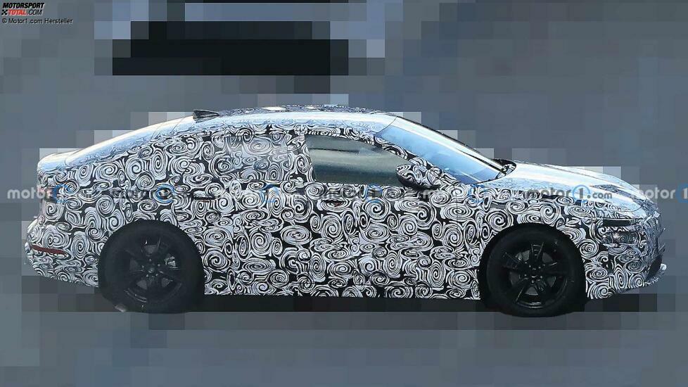 Audi A6 E-Tron Erste Spionageaufnahmen