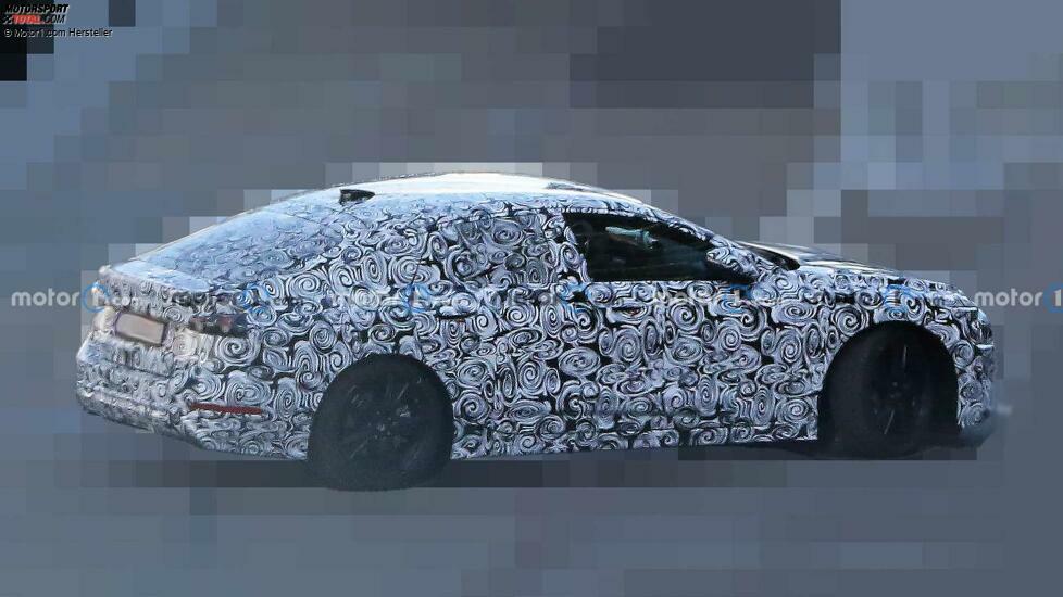 Audi A6 E-Tron Erste Spionageaufnahmen
