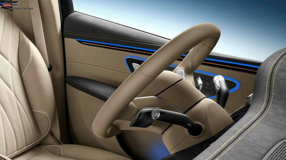 Mercedes EQS SUV: Das Cockpit