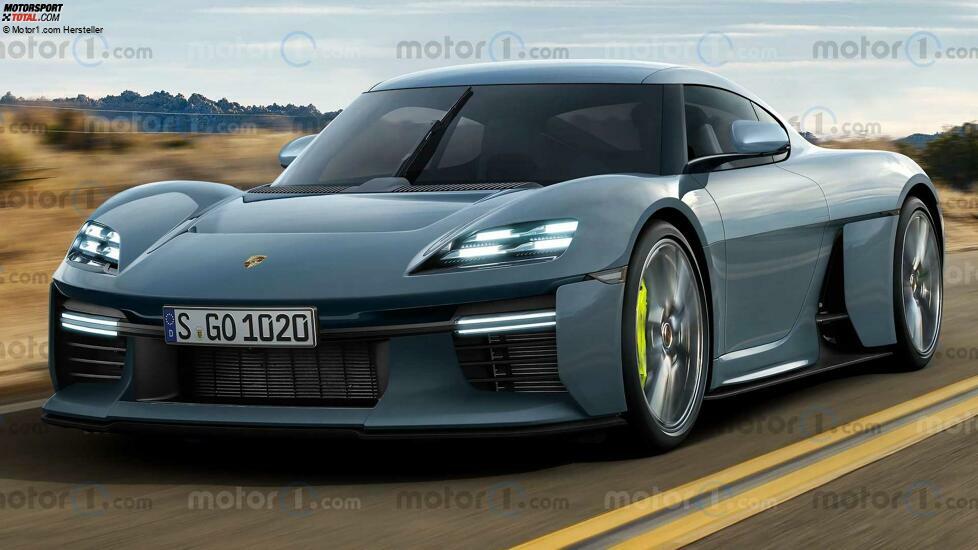 Porsche Mission R Serienversion im Rendering