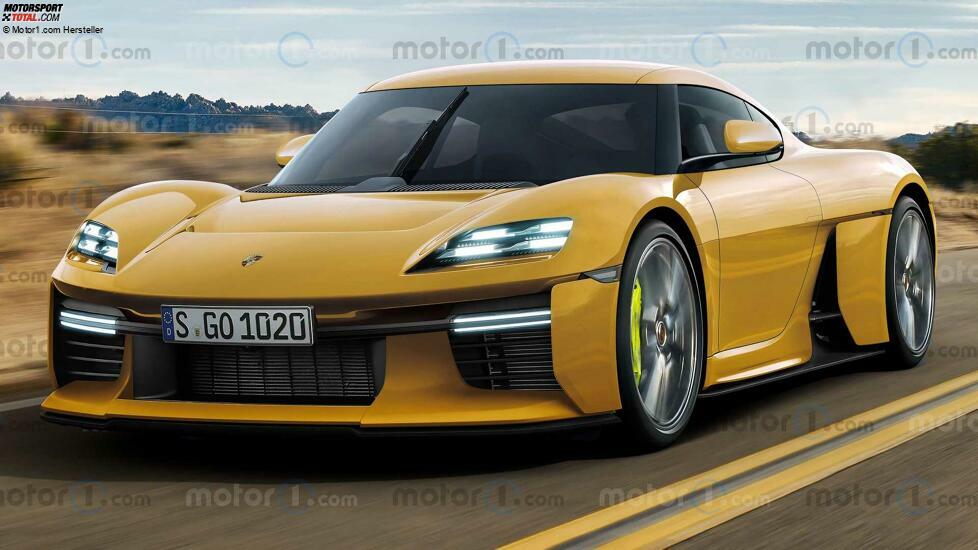 Porsche Mission R Serienversion im Rendering