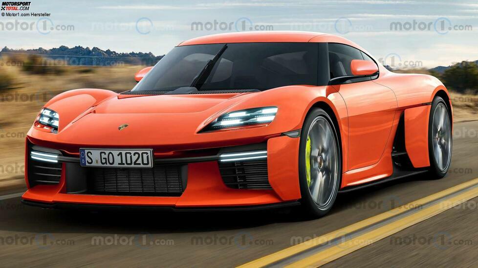 Porsche Mission R Serienversion im Rendering