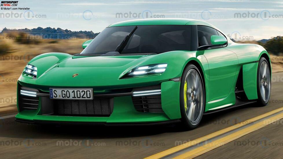 Porsche Mission R Serienversion im Rendering