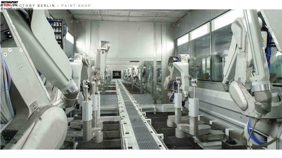 Tesla Giga Berlin (Gigafactory 4) - Paint shop (Tesla Q2 2021 report)