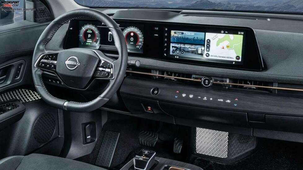 Nissan Ariya: Das Interieur