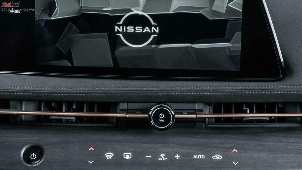 Nissan Ariya: Das Interieur