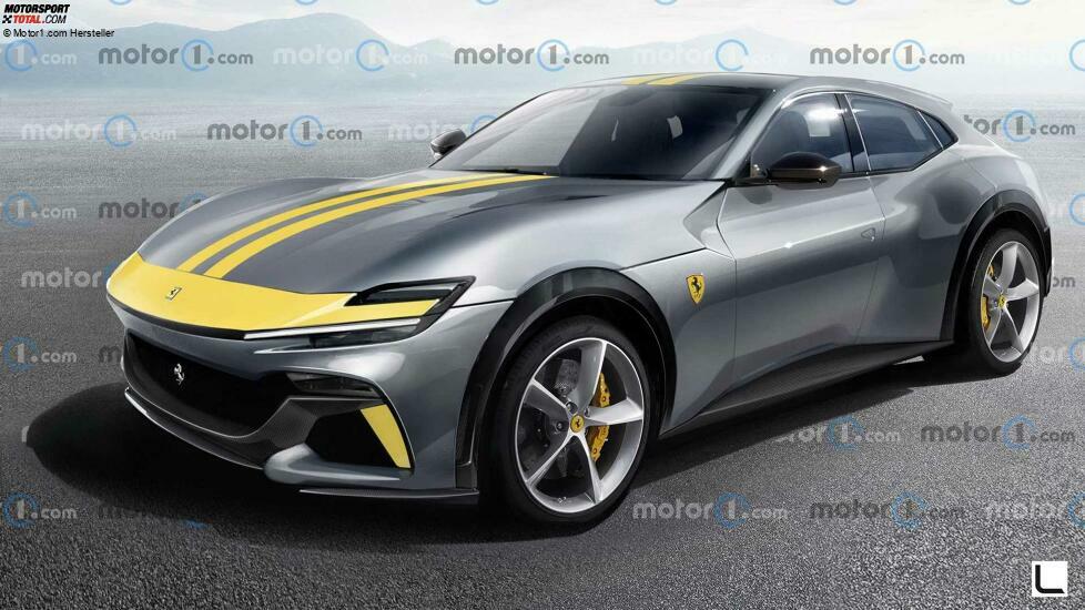 Ferrari Purosangue (2022) Rendering