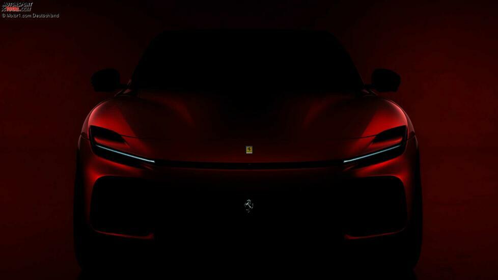 Ferrari Purosangue teaser