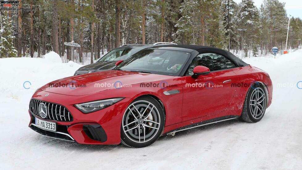 Mercedes-AMG SL Plug-in-Hybrid (2023) Erlkönig