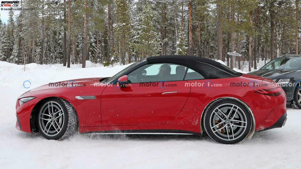 Mercedes-AMG SL Plug-in-Hybrid (2023) Erlkönig