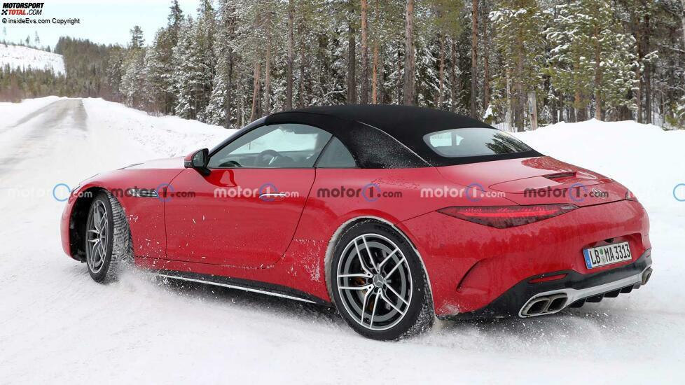 Mercedes-AMG SL Plug-in-Hybrid (2023) Erlkönig