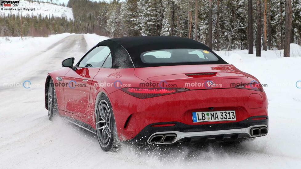 Mercedes-AMG SL Plug-in-Hybrid (2023) Erlkönig