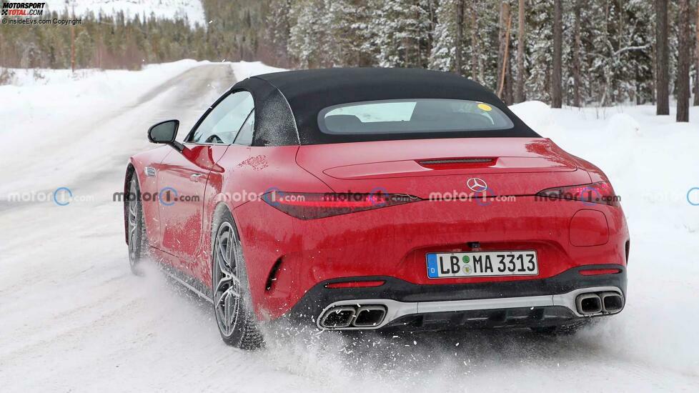 Mercedes-AMG SL Plug-in-Hybrid (2023) Erlkönig
