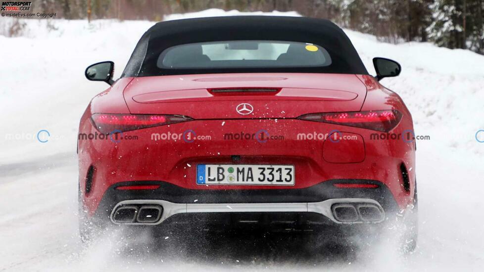 Mercedes-AMG SL Plug-in-Hybrid (2023) Erlkönig