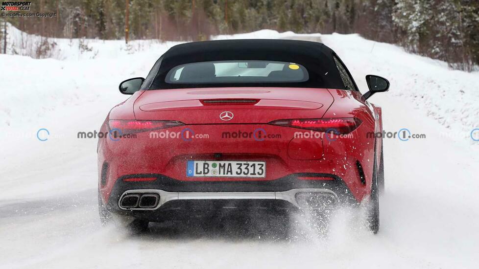 Mercedes-AMG SL Plug-in-Hybrid (2023) Erlkönig