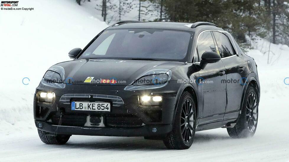 Porsche Macan Elektro auf Erlkönigbildern