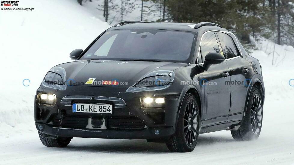 Porsche Macan Elektro auf Erlkönigbildern