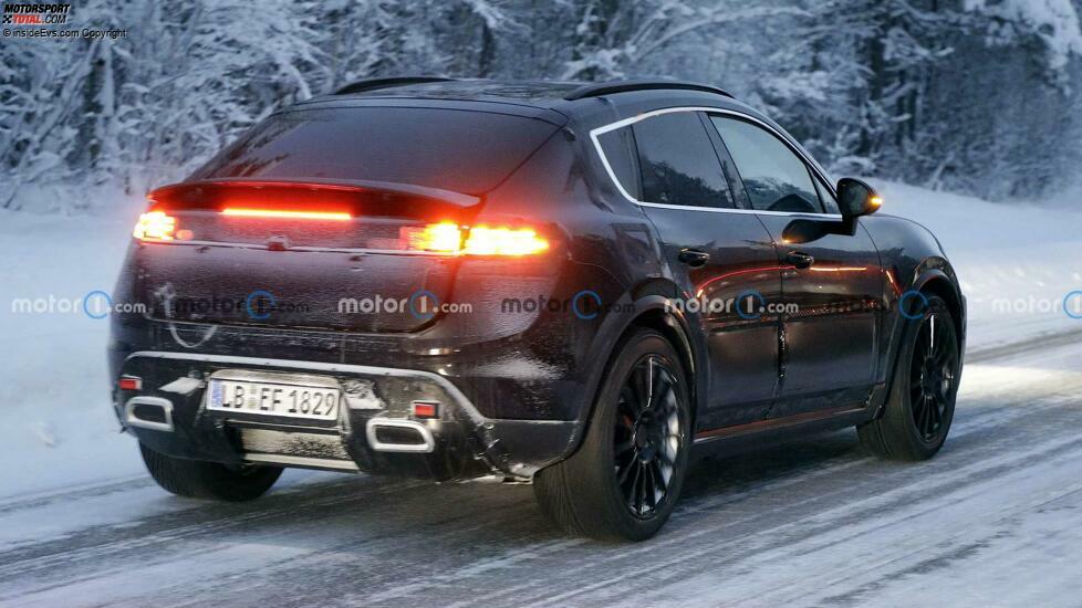 Porsche Macan Elektro auf Erlkönigbildern