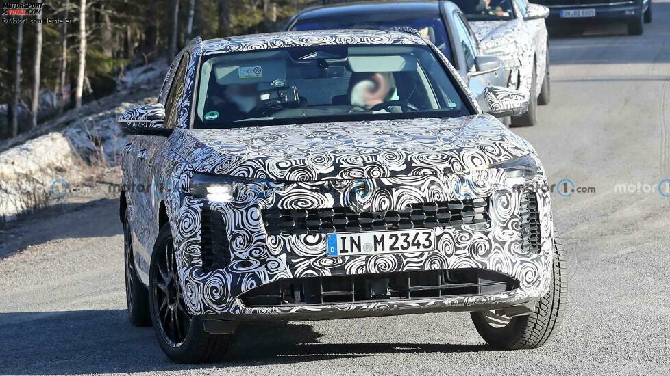 Audi Q5 (2023) erstmals als Erlkönig erwischt