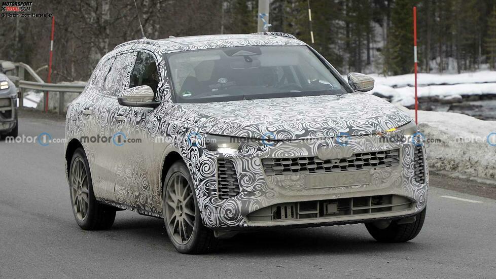 Audi Q5 (2023) erstmals als Erlkönig erwischt