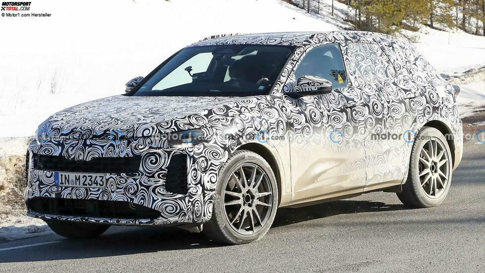 Audi Q5 (2023) erstmals als Erlkönig erwischt