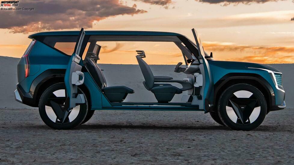 Kia EV9 Concept (2021): Das Exterieur
