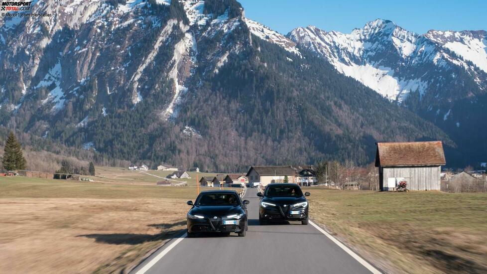 2023 Alfa Romeo Giulia Extreme und Stilfser Joch Extrem
