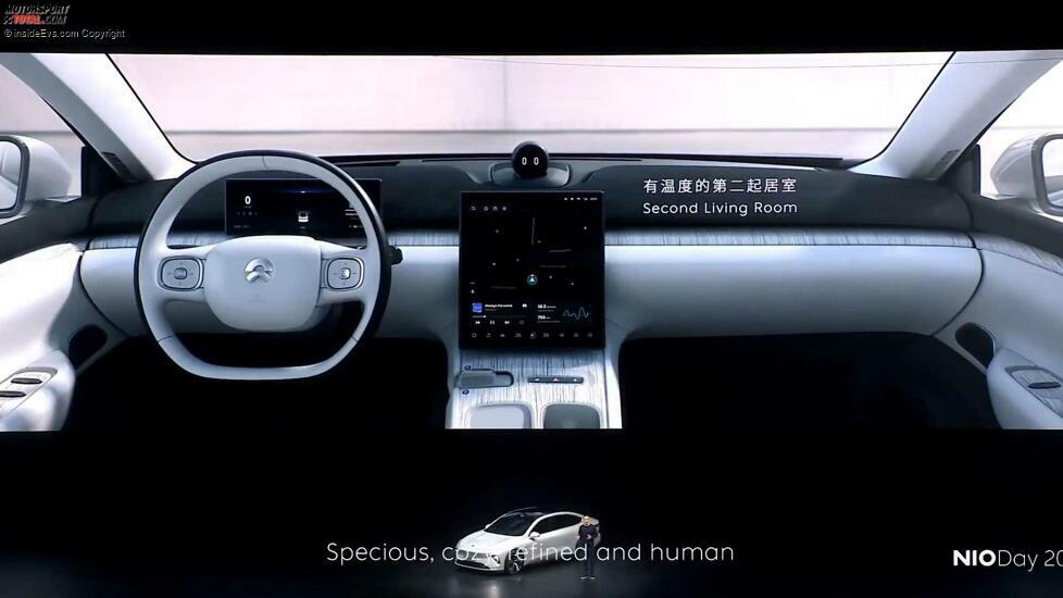 Nio ET7: Das Cockpit