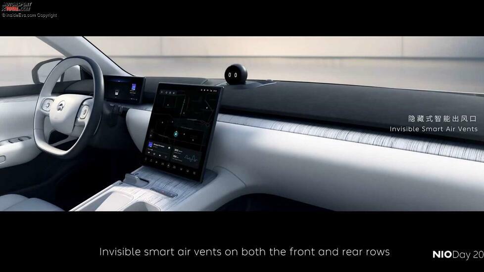 Nio ET7: Das Cockpit