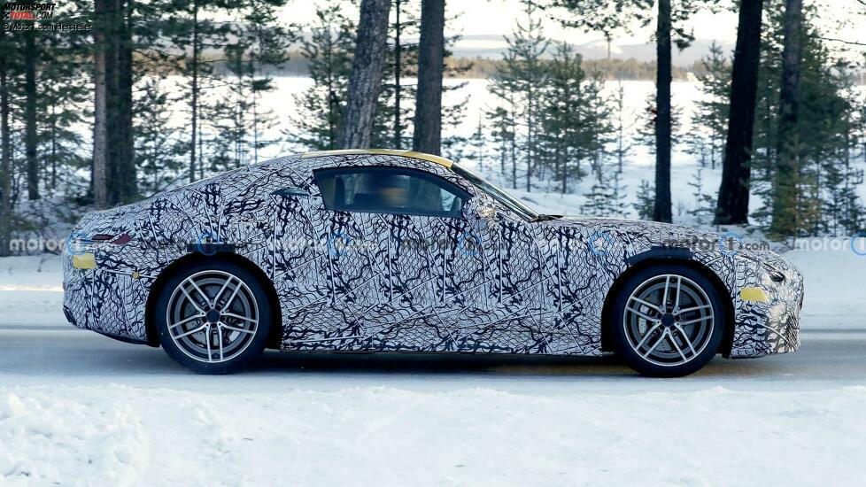 Mercedes-AMG GT Coupé (2023) auf ersten Erlkönigfotos