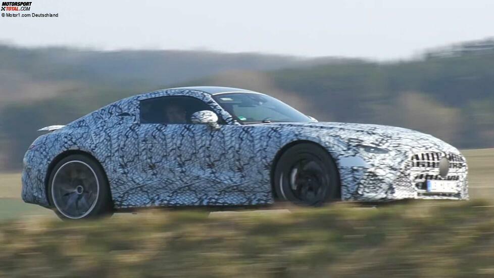 Mercedes-AMG GT Coupe Spy Video
