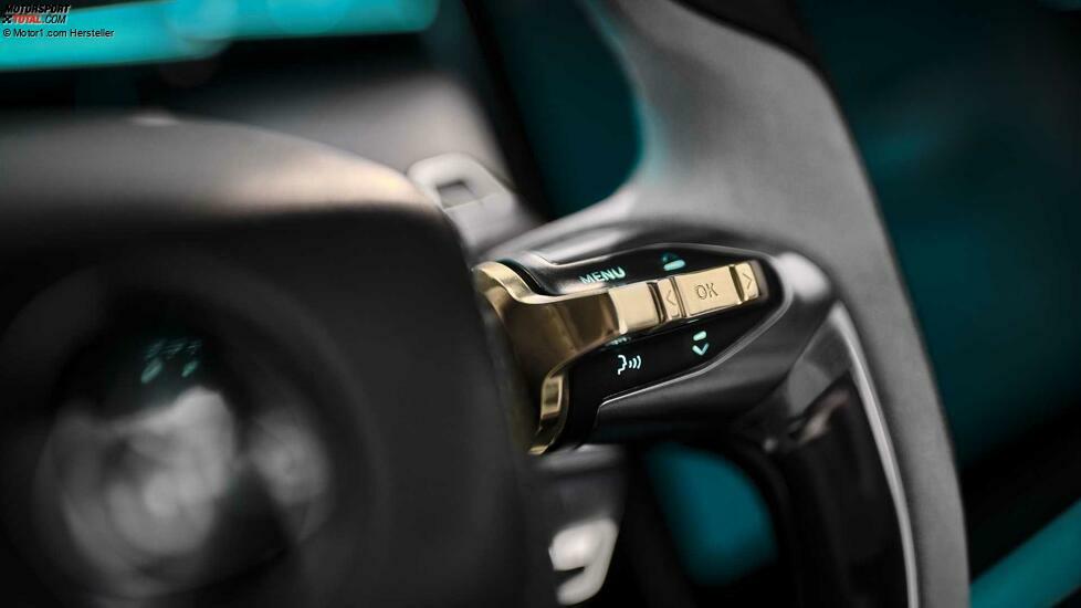 Lotus Eletre: Lenkrad (Detail)