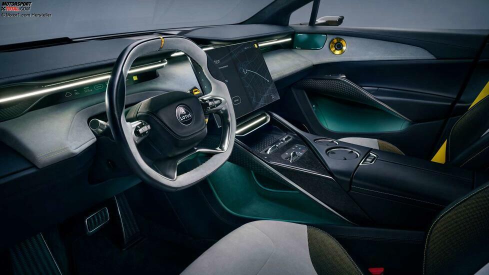 Lotus Eletre: Das Cockpit