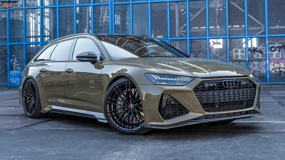 Audi RS6 Avant Tactical Green von ABT