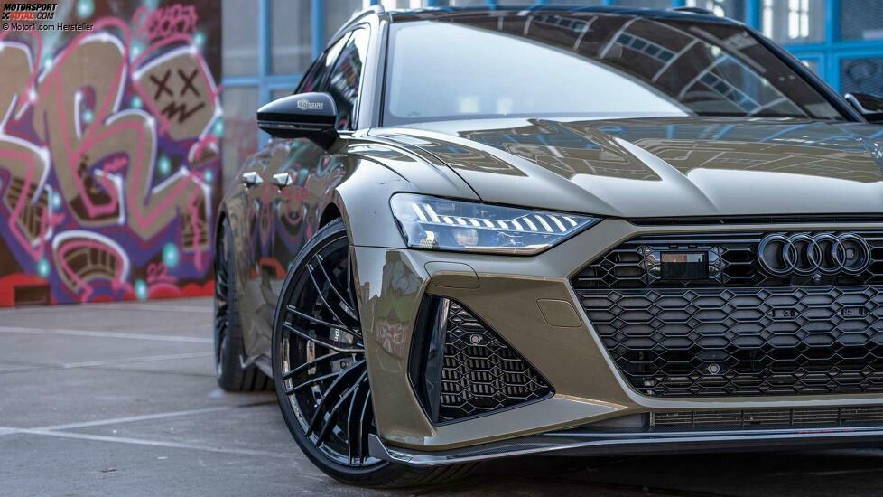 Audi RS6 Avant Tactical Green von ABT