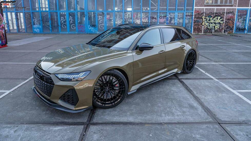 Audi RS6 Avant Tactical Green von ABT