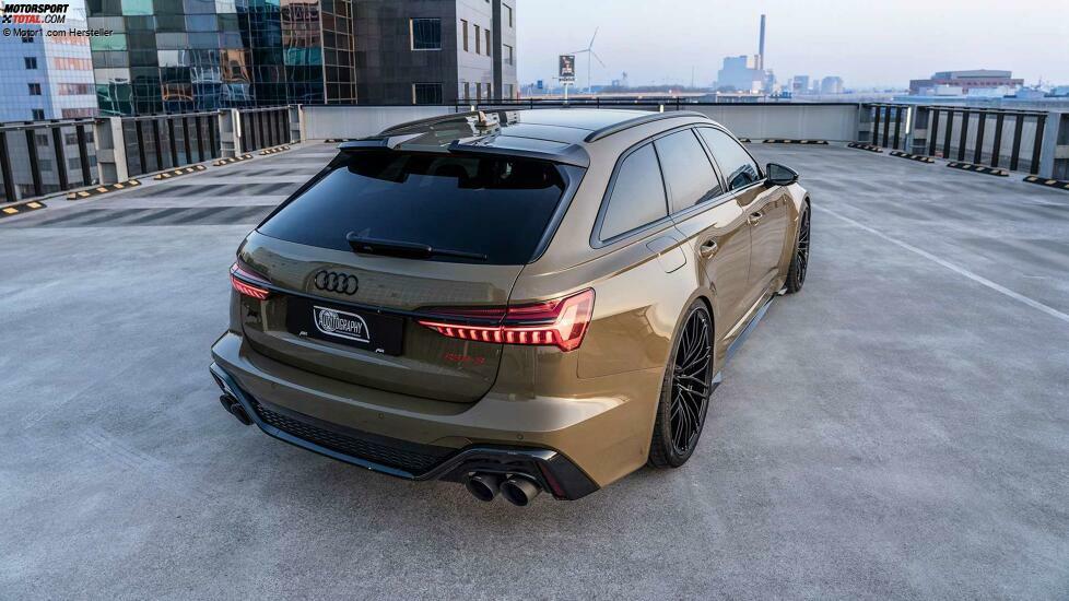 Audi RS6 Avant Tactical Green von ABT