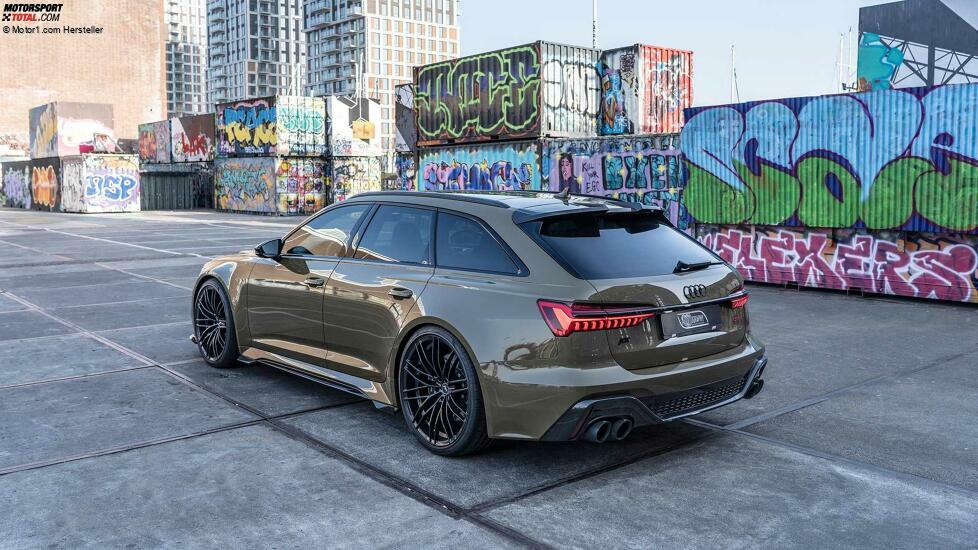 Audi RS6 Avant Tactical Green von ABT
