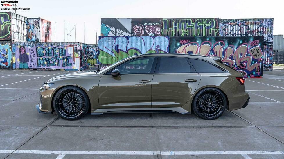 Audi RS6 Avant Tactical Green von ABT
