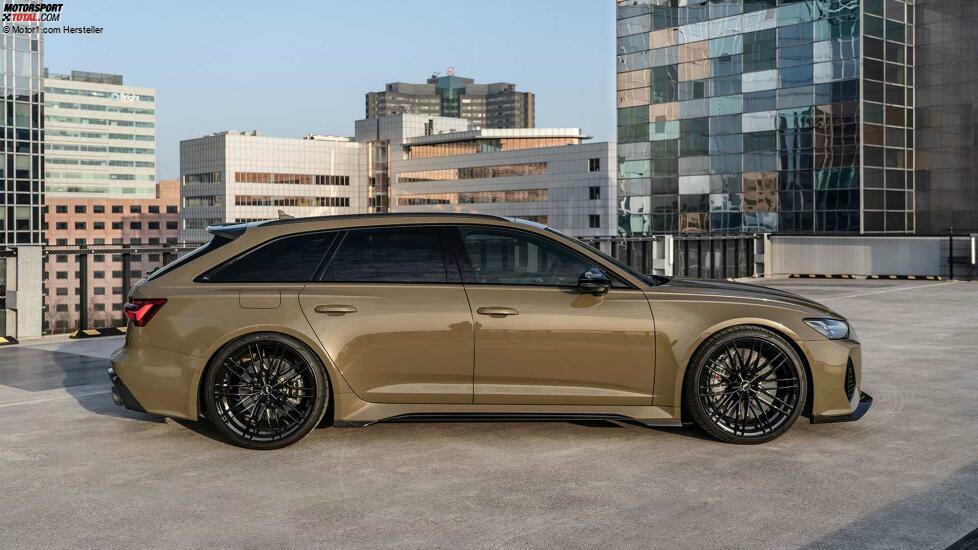 Audi RS6 Avant Tactical Green von ABT