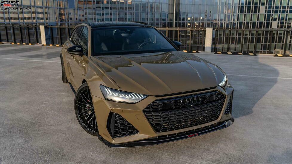 Audi RS6 Avant Tactical Green von ABT