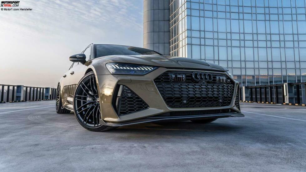 Audi RS6 Avant Tactical Green von ABT