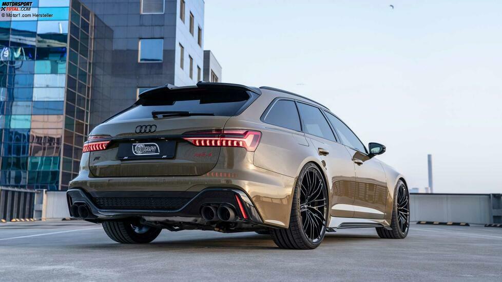 Audi RS6 Avant Tactical Green von ABT