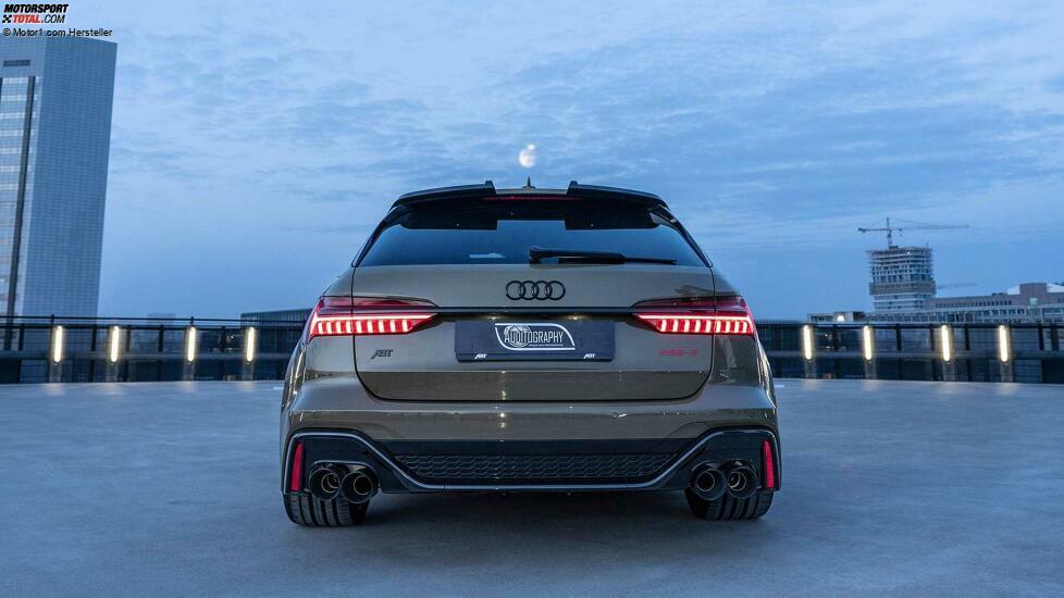 Audi RS6 Avant Tactical Green von ABT