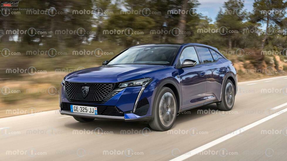 Rendering Peugeot 4008