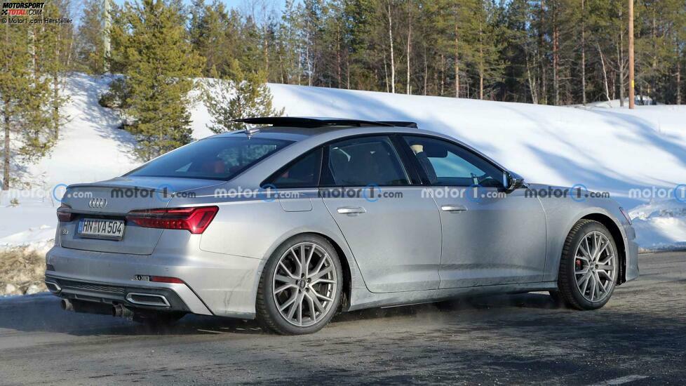 Audi S6 (2022) als Erlkönig erwischt