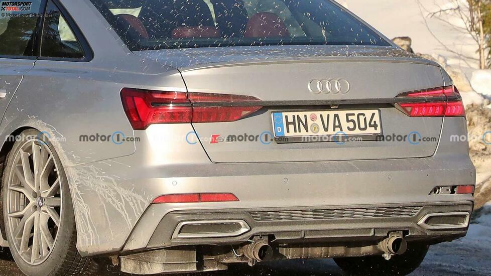 Audi S6 (2022) als Erlkönig erwischt