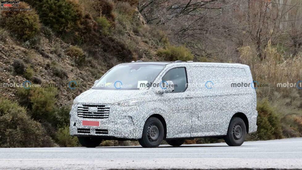 Neuer Ford Transit Custom auf ersten Erlkönigfotos