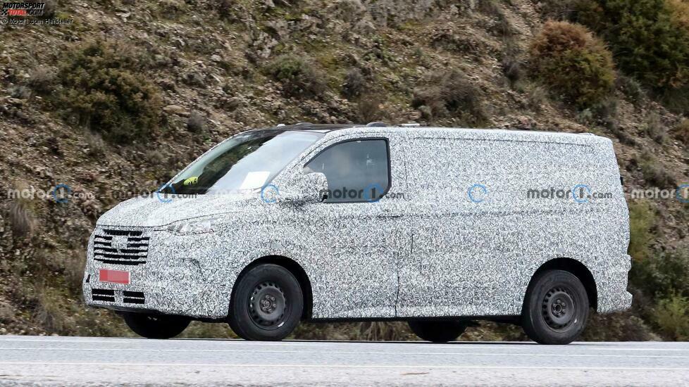 Neuer Ford Transit Custom auf ersten Erlkönigfotos