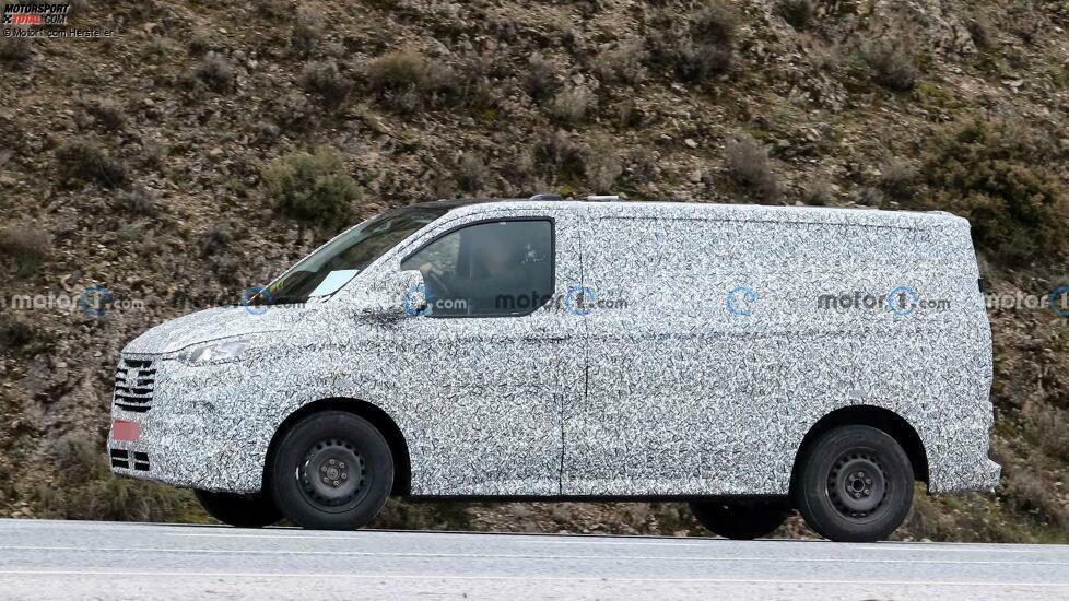 Neuer Ford Transit Custom auf ersten Erlkönigfotos